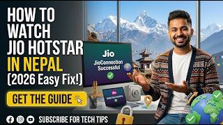 How to Watch Jio Hotstar in Nepal (2026 Easy Fix!) 🇳🇵 #jiohotstar #jiocinema #nepal screenshot 4