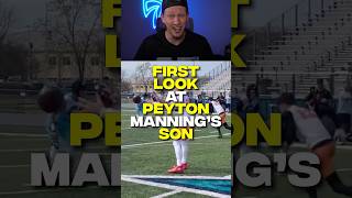First Look At Peyton Manning's Son 👶 #nfl #football