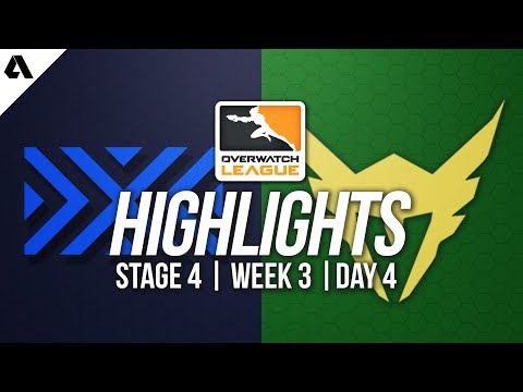 New York Excelsior vs Los Angeles Valiant | Overwatch League Highlights OWL Stage 4 Week 3 Day 4