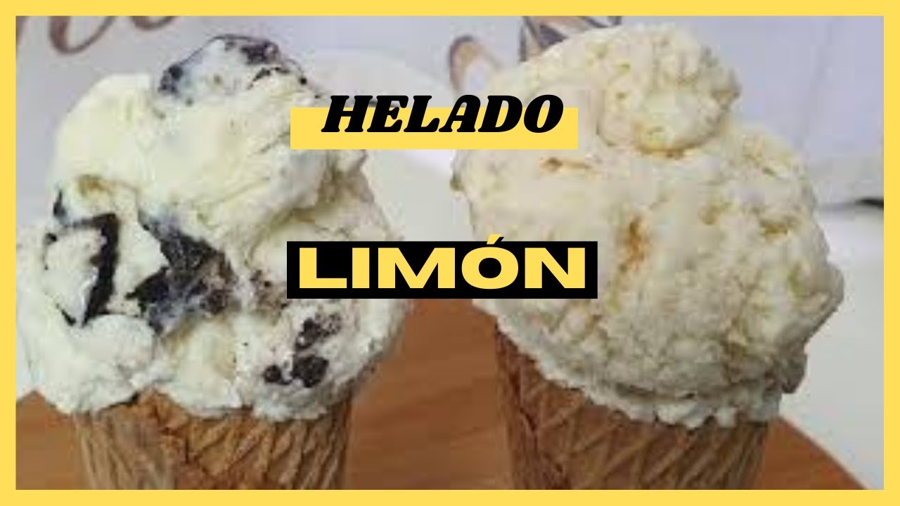 HELADO de LIMÓN en thermomix #heladodelimón #thermomix #helado