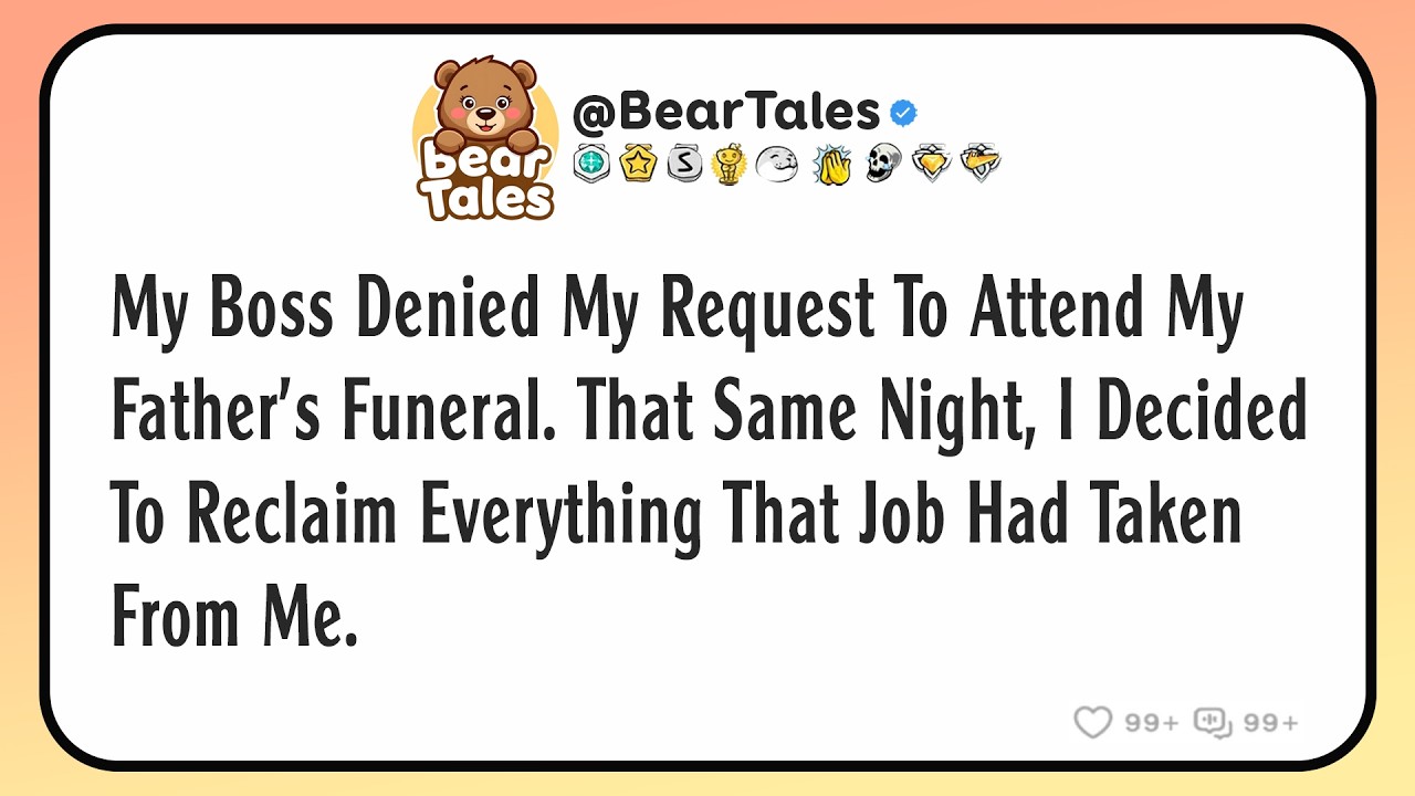 My boss denied my request to attend my father’s funeral. That same night, I decided to reclaim...