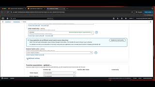 AWS CloudFront configuration for Load Balancer based Application