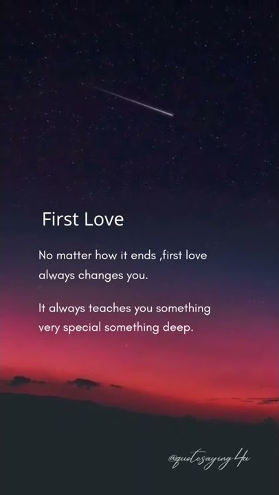 First Love always........😍❤❤ Whatsapp status | #shorts #viral #QuoteeShorts