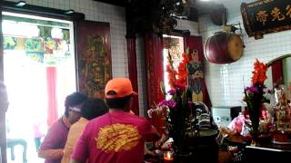 104年農曆2月16日雙溪魚行里保民殿一年一度迎媽祖遶境入廟