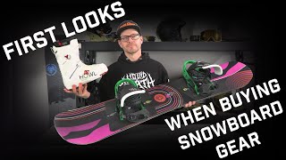 First Things To Look At When Buying Your First Snowboard Net Worth