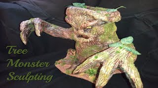 Trent the Treant 2.0 - Air Dry Clay Sculpture Inspired by The Adventure Zone