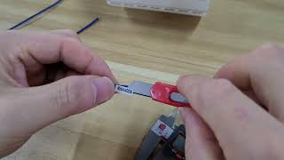 Self Adhesive Cable Marker Labels For 1.6-1.8mm Wire and Cable Wealth