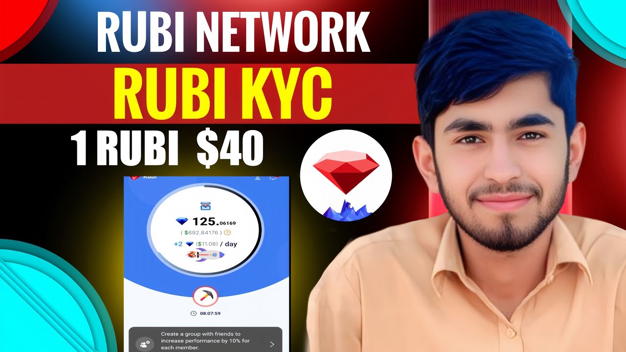 Rubi Network New Mining App - Rubi Network Airdrop New Mining App 