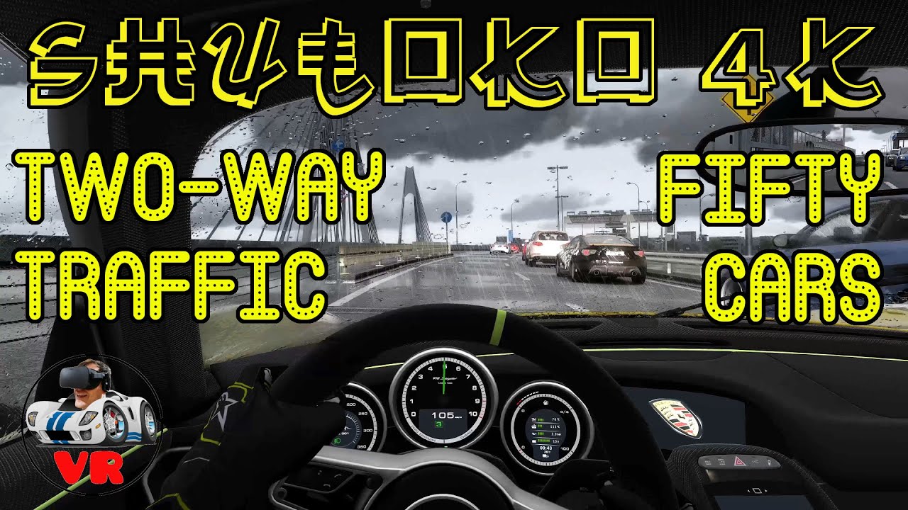 Assetto Corsa Shutoko with Rain & Traffic, 4090 with i9 - solid 90 on  Quest, this is truly a VR experience : r/VRGaming