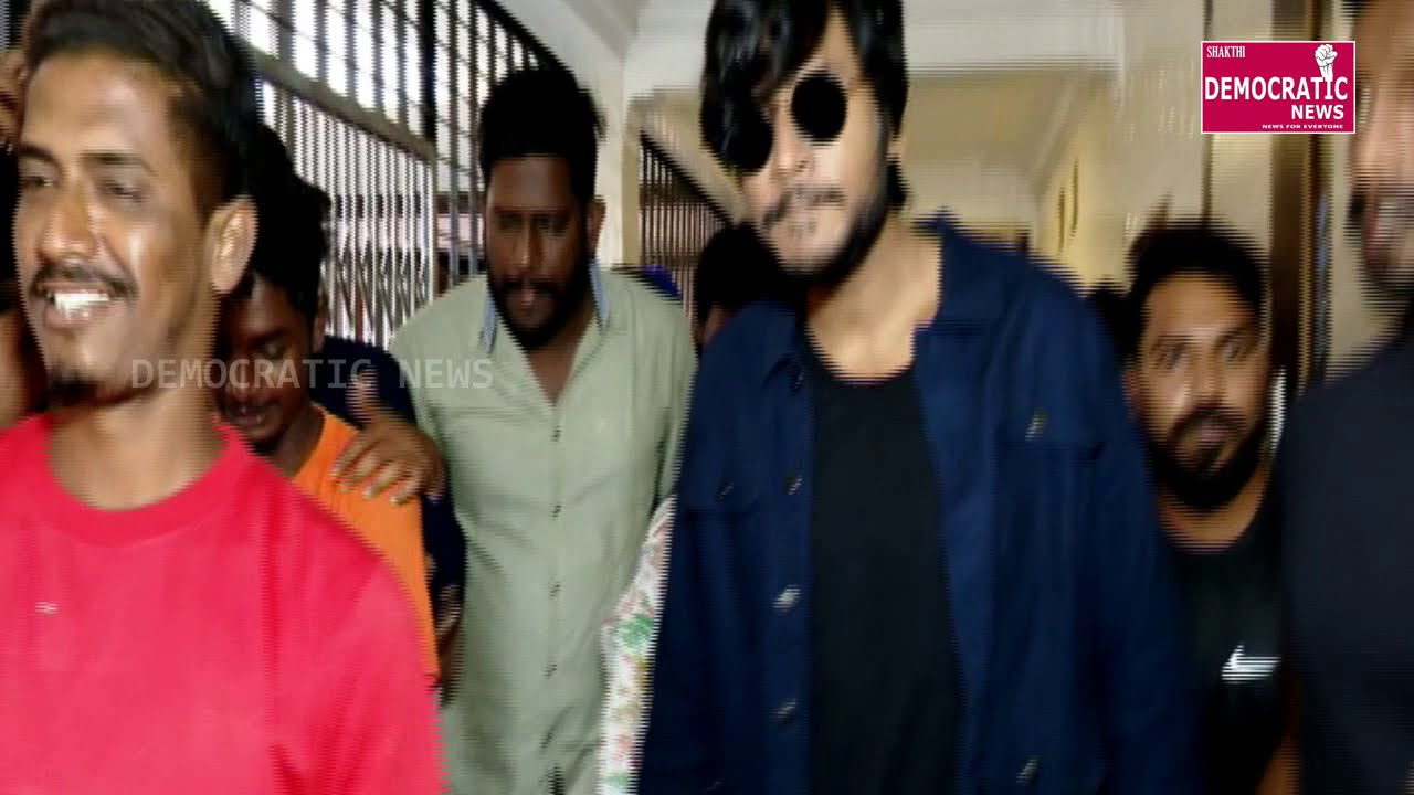 A1 Express Sandeep Kishan at Tirupathi Theater | Sundeep Kishan | Lavanya Tripati | Democratic News