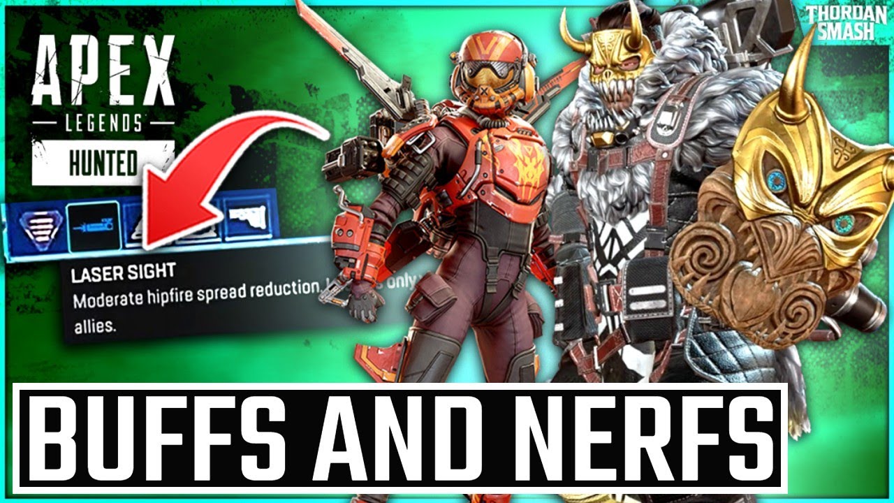 Apex Legends New Buffs & Nerfs Meta Controversy - YouTube