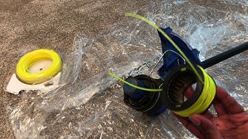How to Restring Kobalt 40V Trimmer