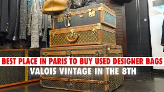 BEST STORE IN PARIS TO BUY USED CHANEL &amp; LOUIS VUITTON DESIGNER BAGS - VALOIS VINTAGE