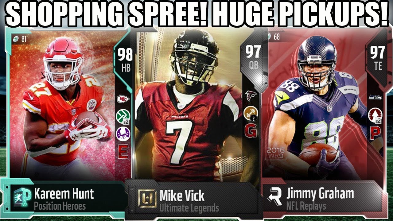 1 MILLION COIN SHOPPING SPREE! HUGE NEW PICKUPS! | MADDEN 18 ULTIMATE TEAM
