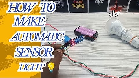 How to make automatic on/off light 💡 using LDR sensor.💯 working 💥 #diy project 🤯 