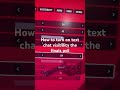 How to turn on text chat visibility the finals ps5