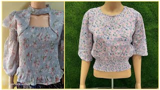 Aunty Blousemother Blouse Round Neck2023