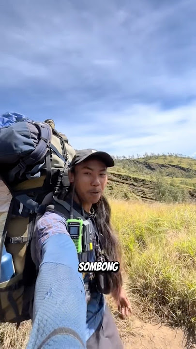 SOMBONG!!! LANGSUNG KENA ULTI #masunndaki #pendaki #pendakigunung #mountains