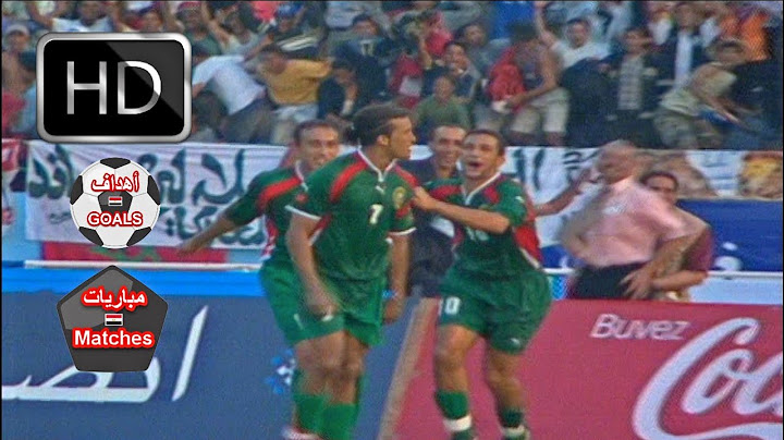 المغرب و مصر 1-0 - تصفيات كاس العالم 2002 - صاروخ مصطفي حجي , تعليق مدحت شلبي [ هدف المباراة ]