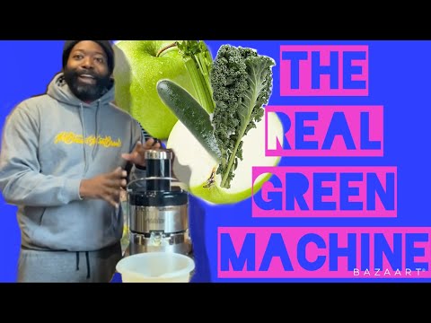 HOW TO MAKE “GREEN JUICE “ KALE,CUCUMBER,CELERY,GREEN APPLES,LEMONS & GINGER