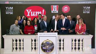 Yum Brands, Inc. Nyse Yum Rings The Closing Bell