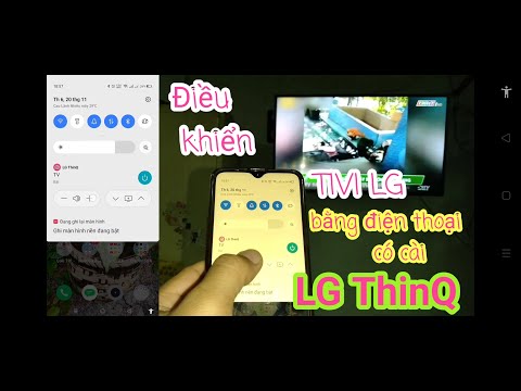 Video Cách điều khiển TIVI LG bằng điện thoại cài LG ThinQ - youtube