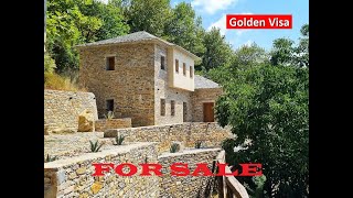 FOR SALE GORGEOUS STONE MADE NEWLY BUILD DETACHED HOUSE IN PELION