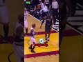 LeBron James hits an impossible angle for a monstrous dunk!