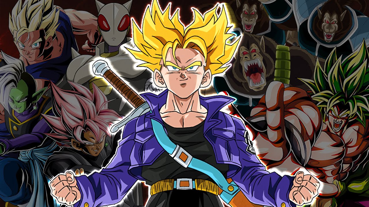 Turns Out HE CAN Beat These Stages! EZA AGL Trunks VS All Dokkan Battle ...
