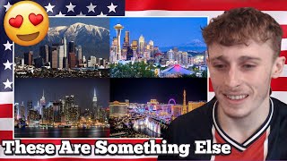 British Guy Reacts to The Top 25 Skylines in The USA (North America)