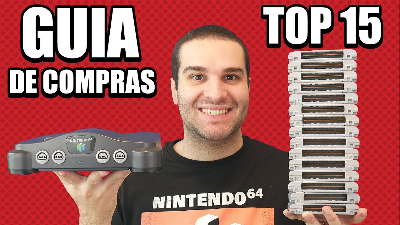 Vale A Pena Comprar Um Nintendo 64? Guia De Compras + TOP 15 Jogos Do N64