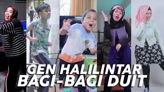 Gen Halilintar Gives Out Money