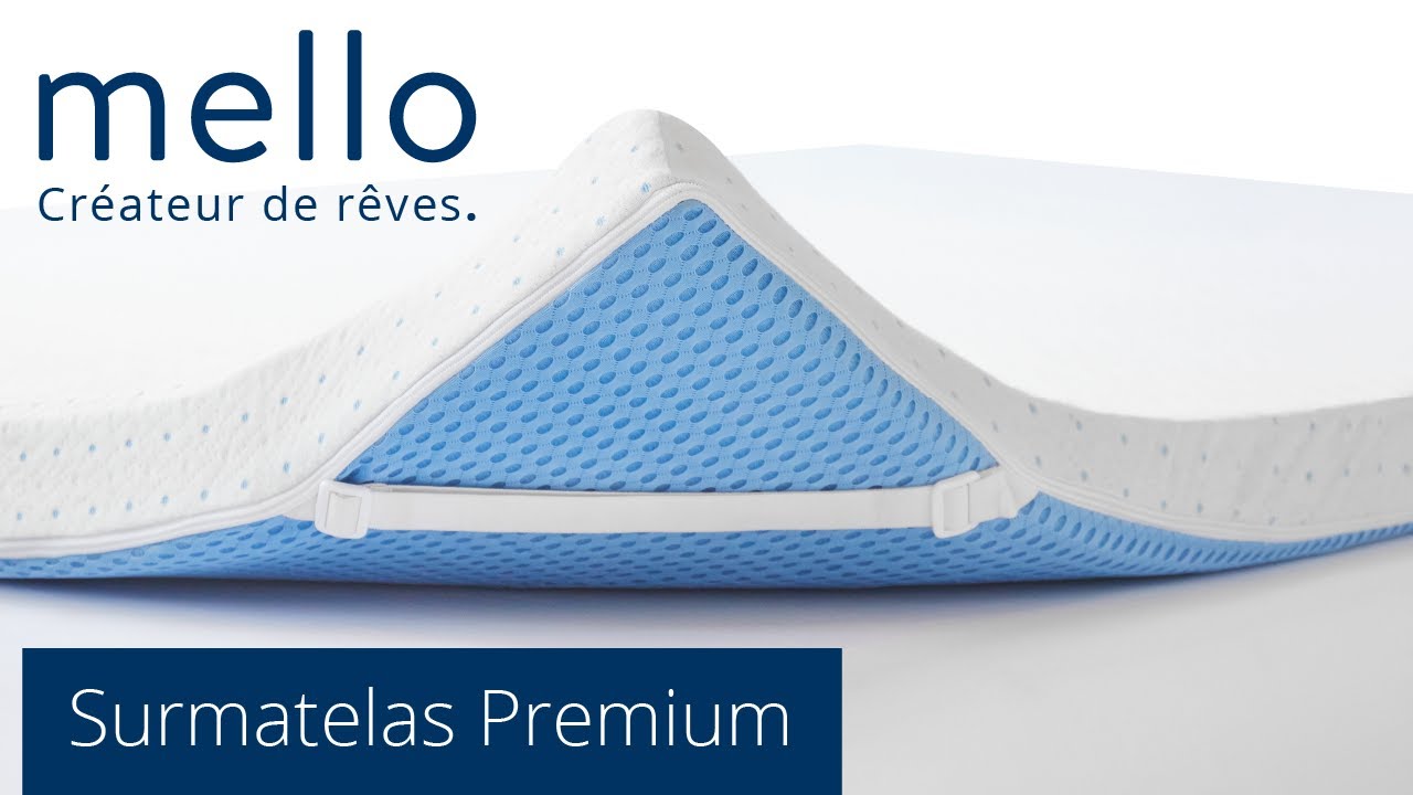 Le surmatelas Premium de Mello.