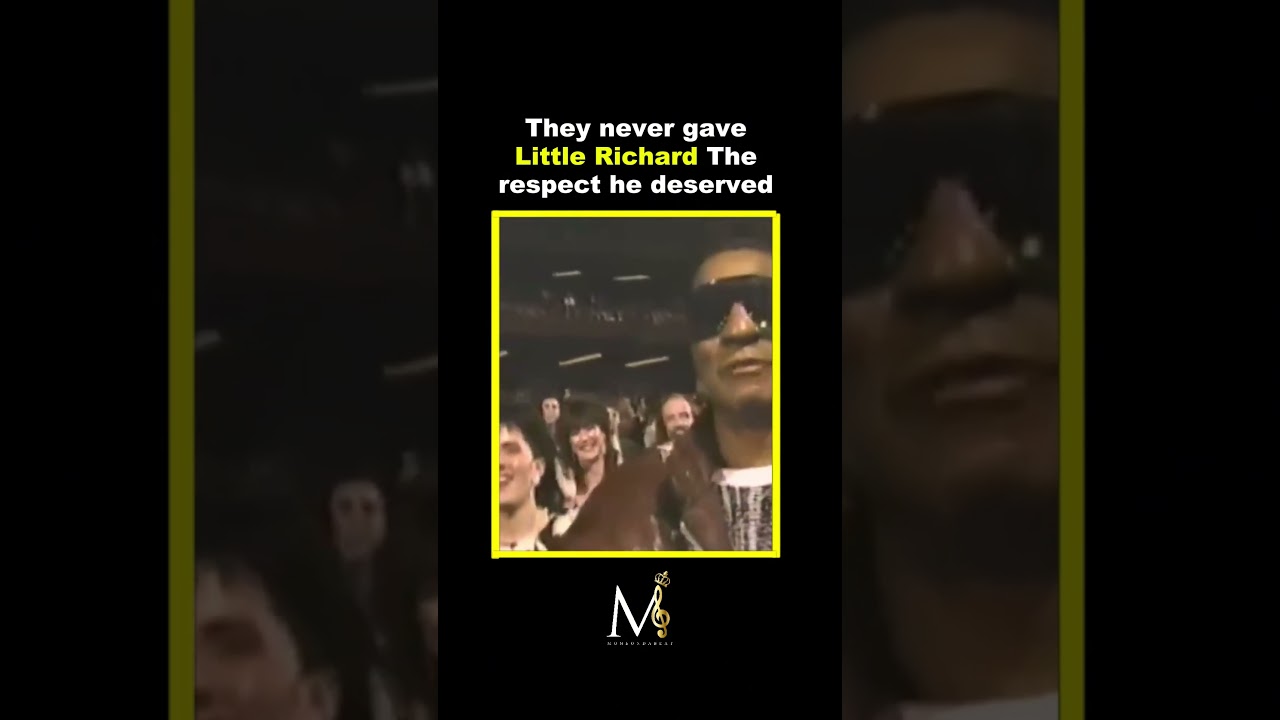 Они никогда не оказывали Литтлу Ричарду того уважения, которого он заслуживал. 