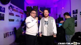 [CS:GO ITALIA & ASD ICON LAN] Day 1 Intervista a s3cco