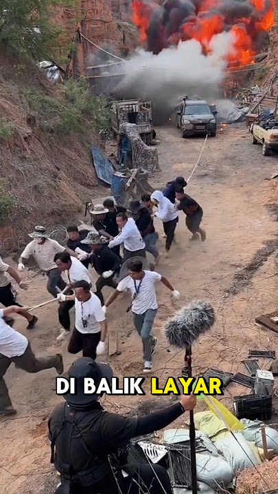 Dibalik Layar Pembuatan Film Perang Tentara #shortvideo #viral #unik #dibaliklayar #film