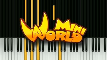 Mini World | Block Art OST#4 | Piano Tutorial