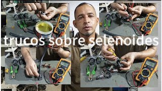 más trucos sobre solenoides de transmisión o cajas ¿cómo repararlos?👀¿como activarlos?¿cómo lavarlos