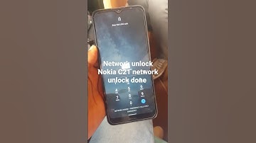 NOKIA C21 NETWORK UNLOCK DONE