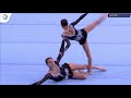 REPLAY: 2017 ACRO Europeans - Juniors all-around finals Men's Pairs & Women's Pairs