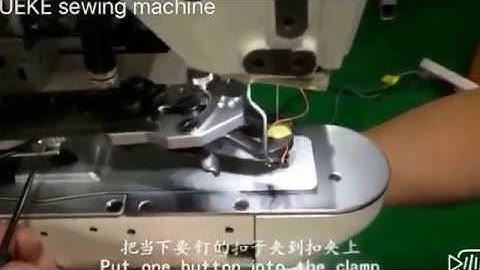 JUEKE SEWING MACHINE - How to install JK-788 automatic button feeder (1903 type )