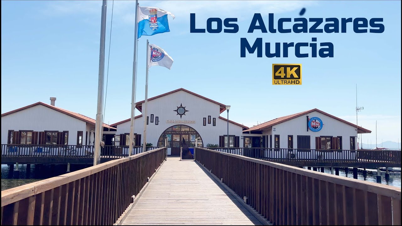 [4K] Los Alcázares, Mar Menor, Murcia, Spain⎮Thursday Afternoon Walking Tour | Popular Tourist Town