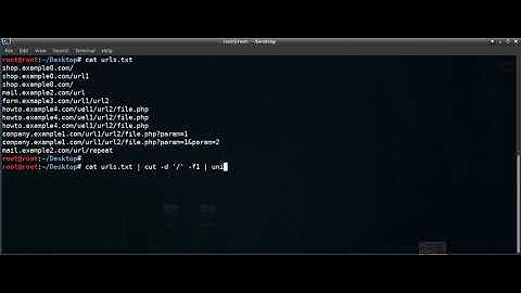 Extracting Subdomains from URLS