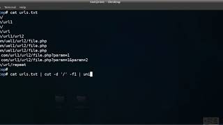 Information Extracting Subdomains from URLS Update