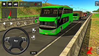 🚌 NEW EURO COACH BUS 🔥 | BUS SIMULATOR INDONESIA | NEW BUS UPDATE 🚍💨 | BUSSID GAMEPLAY #BUSSID screenshot 1