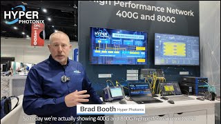 Hyper Photonix Demonstrates High Performance 800G Silicon Photonics Optical Modules OFC 2024