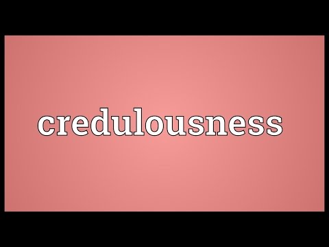 Header of credulousness