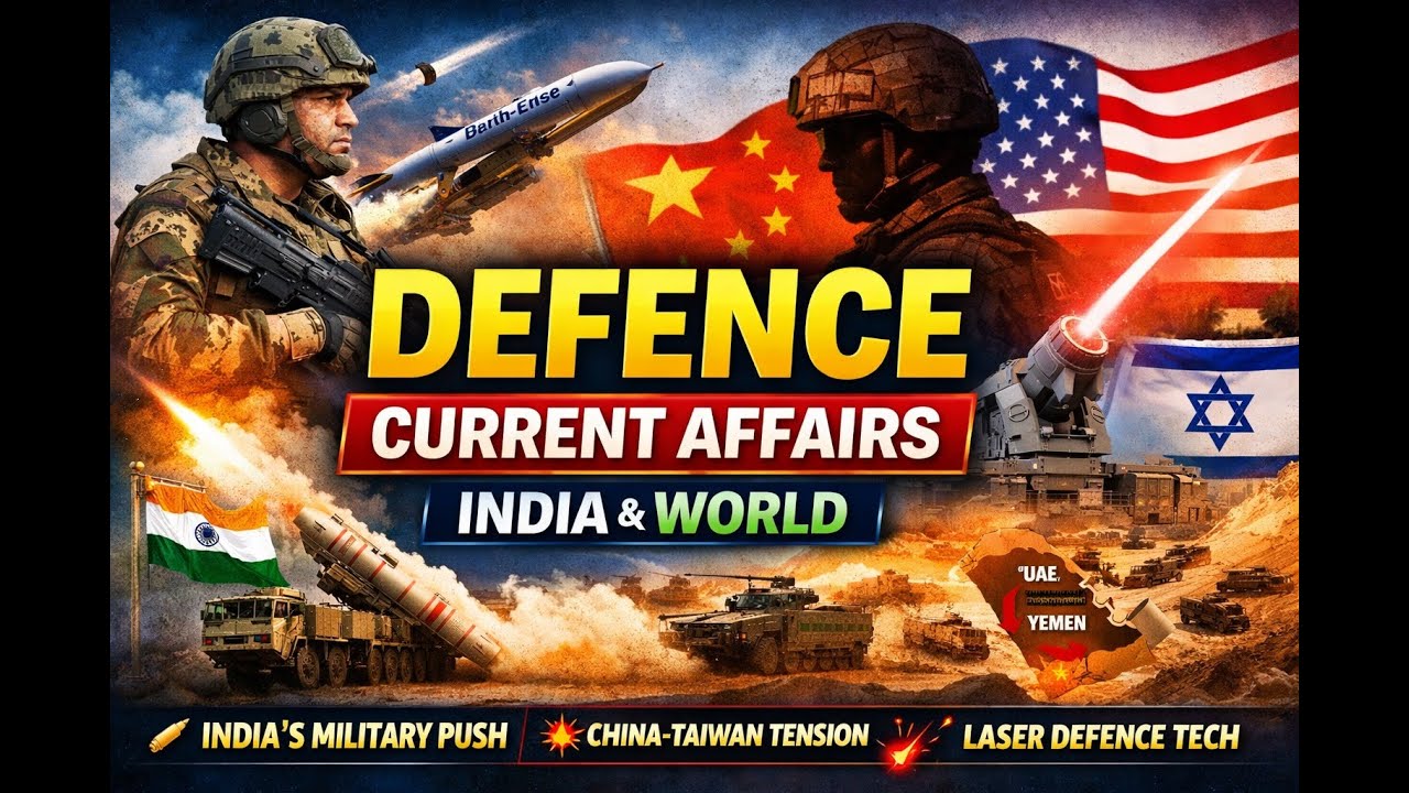 Defence Current Affairs Today | India & World | UPSC, IB, CDS | 4 January 2026