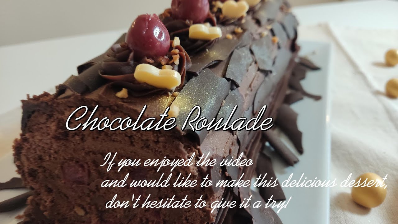 Csokolade Rolad / Chocolate Roulade