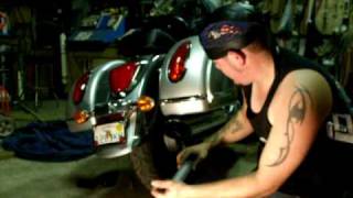 Suzuki Boulevard C50/M50 Exhaust Modification 5 of 6